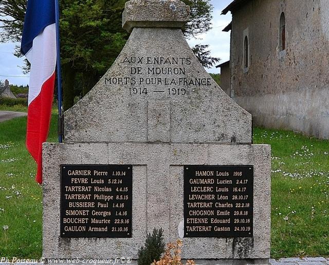 Monument aux Morts de Mouron-sur-Yonne