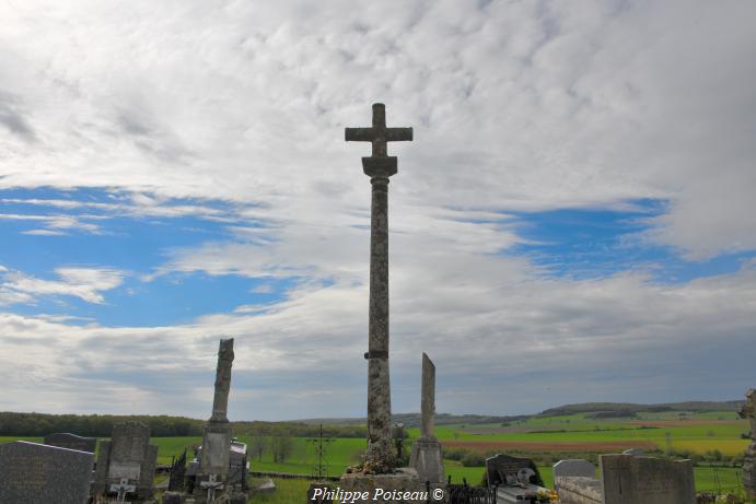 Croix du cimetière de Saint Aubin des Chaumes