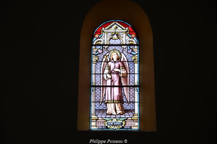 Intérieur de l'église de Dornes