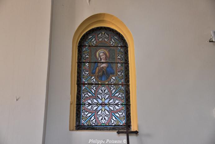 Intérieur de l'église de Dornes