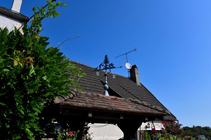 Girouette bûcheron de Marigny-l'Église