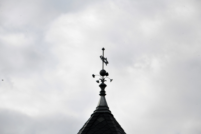 Girouette de l'église de Moulins Engilbert