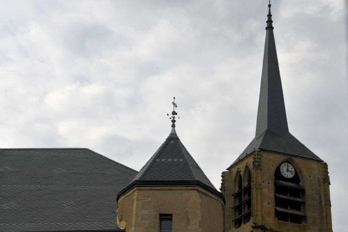 Girouette de l'église de Moulins Engilbert