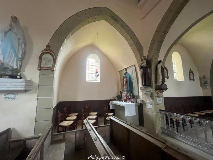 Intérieur de l'église de Moussy