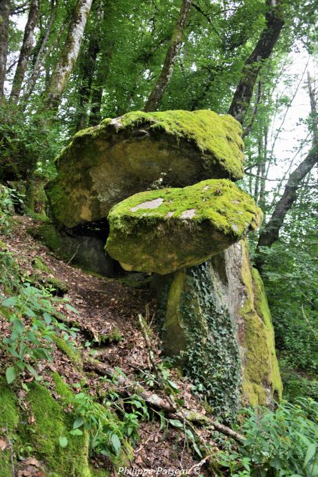 Le rocher de la "Maison-du-Loup"