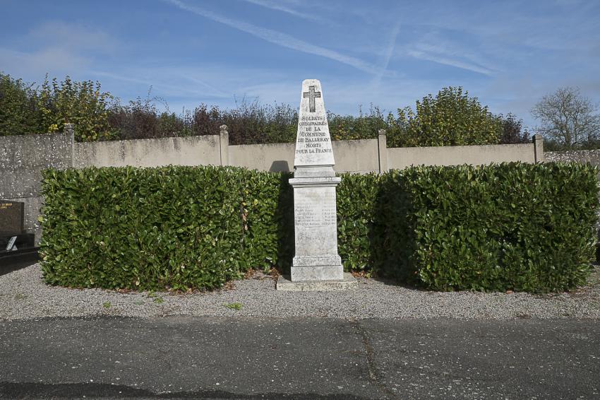 Monument aux morts de Balleray