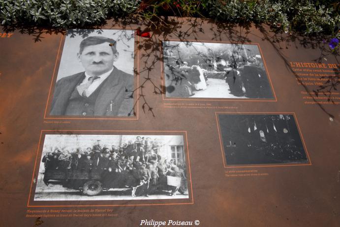 Monument à la mémoire d'un résistant