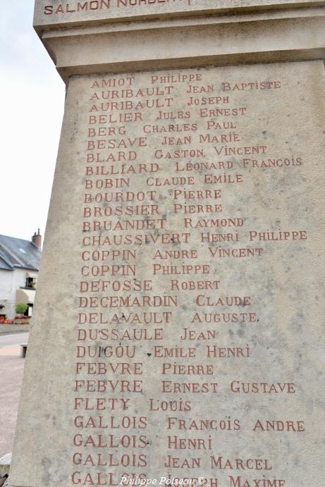 Monument aux Morts de Chaumard