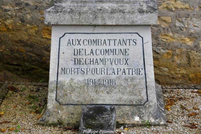 Monument aux morts de Champvoux