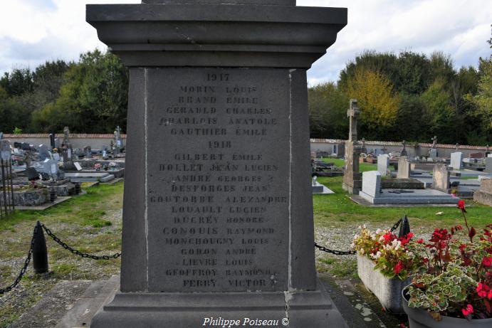 Monument aux morts de Chaulgnes