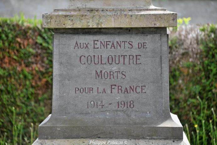 Monument aux morts de Couloutre