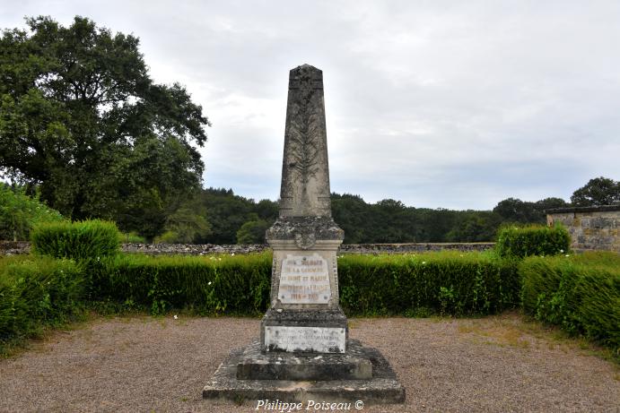 Monument aux morts de Mont et Marré un hommage