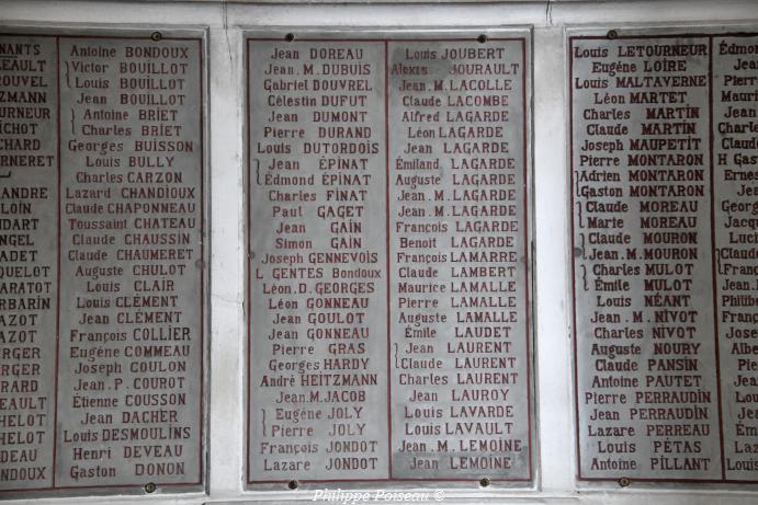 Monument aux Morts de Luzy