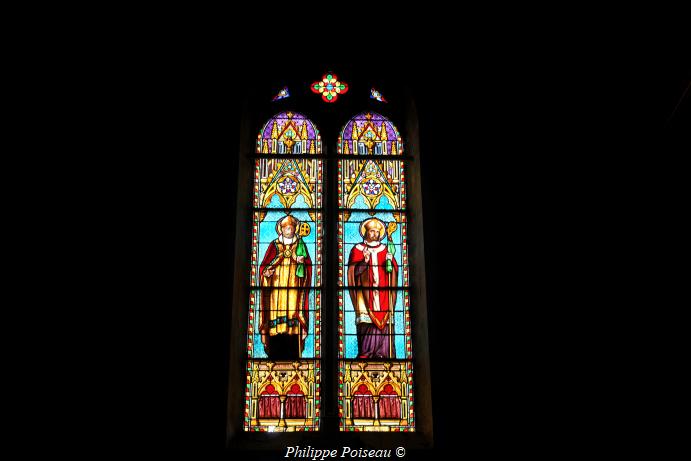 Intérieur de l'église de Luzy